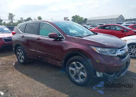 2018 Honda Cr-V Ex-L/Ex-L Navi из США, поврежденный, VIN 7FARW2H85JE033319